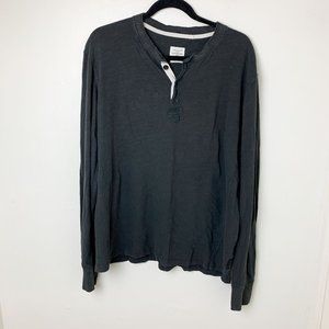 Rag & Bone standard issue gray henley